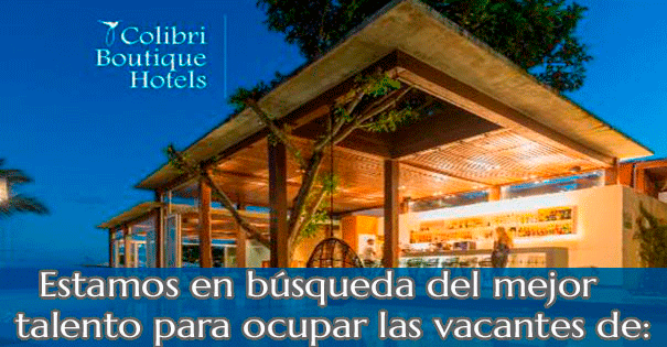 Empleo Colibri Boutique Hotels